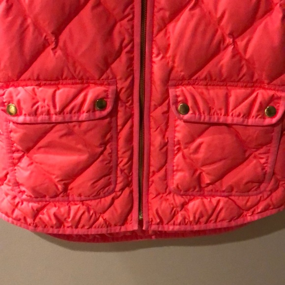 Jcrew Excursion Vest, Neon Pink, XS - Picture 3 of 4